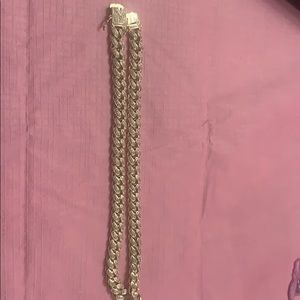 Diamond Cuban link- yellow gold